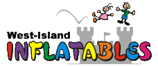 Logo West-Island Inflatables - Logo Jeux Gonflables du West-Island. Montreal